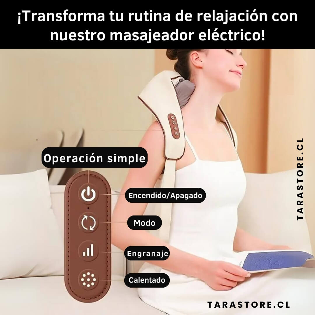 Masajeador Eléctrico Antiestrés