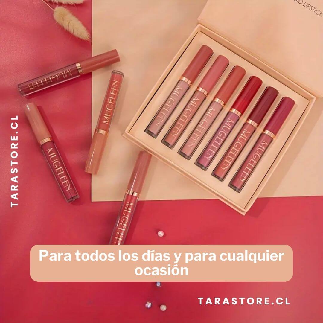 Beauty Lips - SET 6 LABIALES MATTE