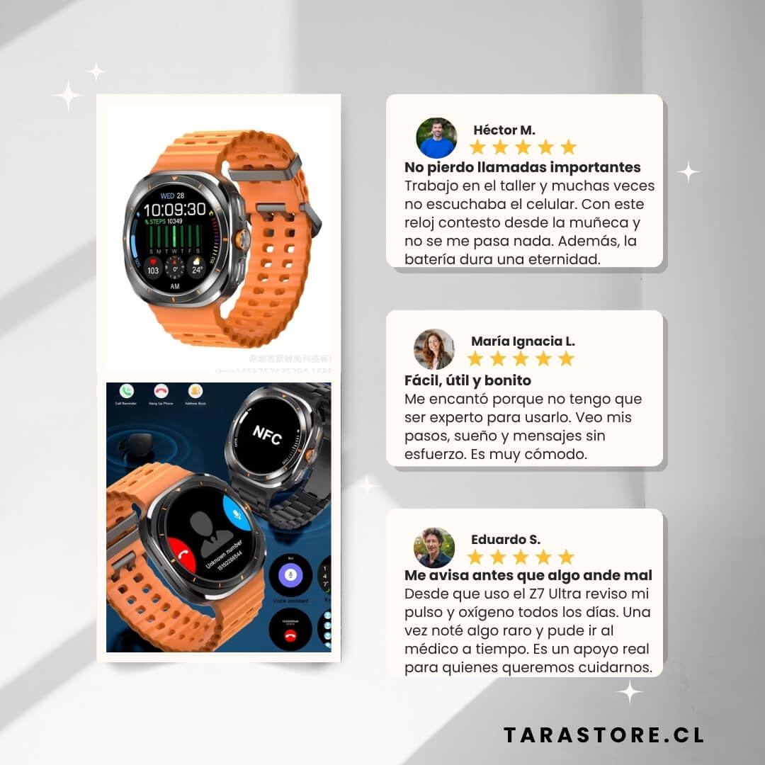 Smartwatch Z7 Ultra Tu compañero del día a día