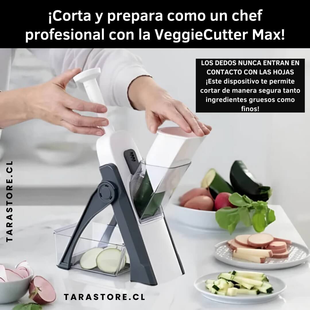 Cortador y Rallador de Verduras y Frutas 8 en 1