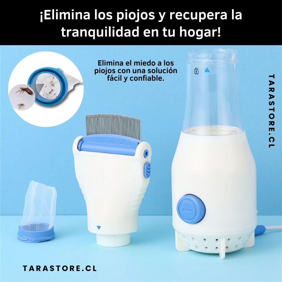 Peine Eléctrico Quita Piojos