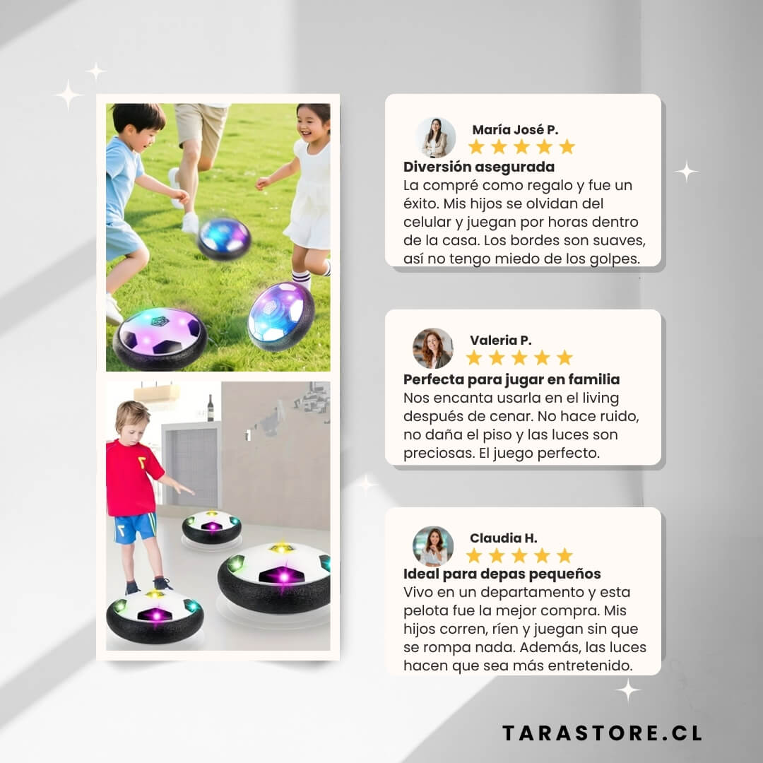 Pelota de Fútbol Flotante Diversión Total Por Horas