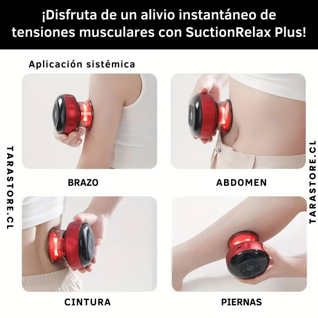 Masajeador Ventosa Eléctrico Recargable