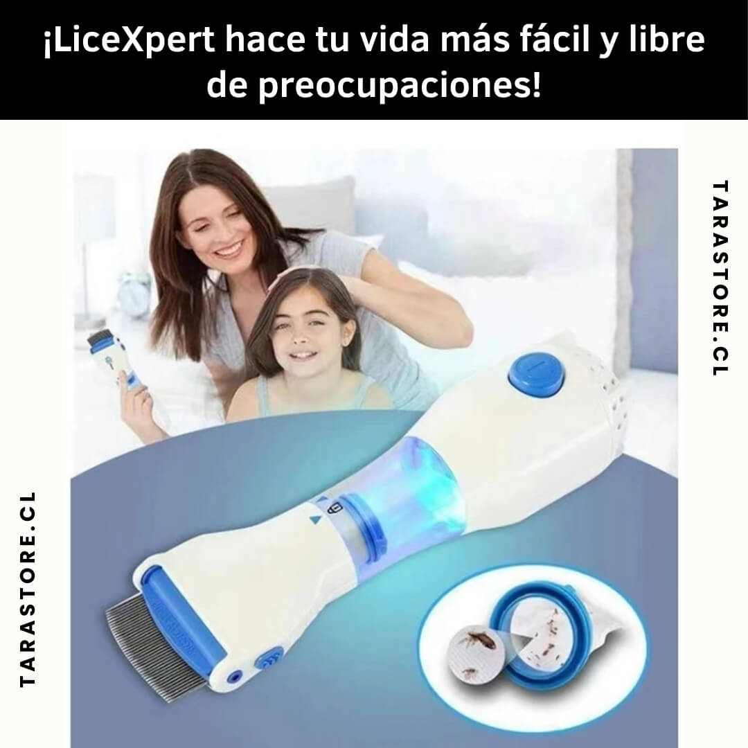 Peine Eléctrico Quita Piojos