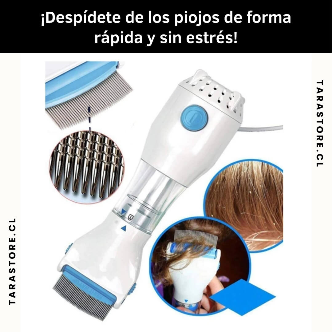 Peine Eléctrico Quita Piojos