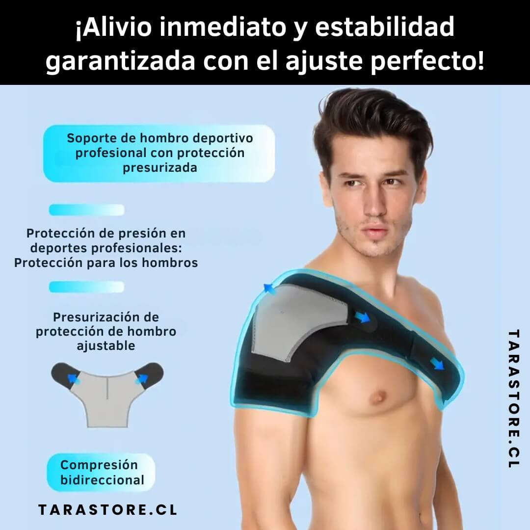 Soporte Hombro Ortopédico De Compresión Ajustable