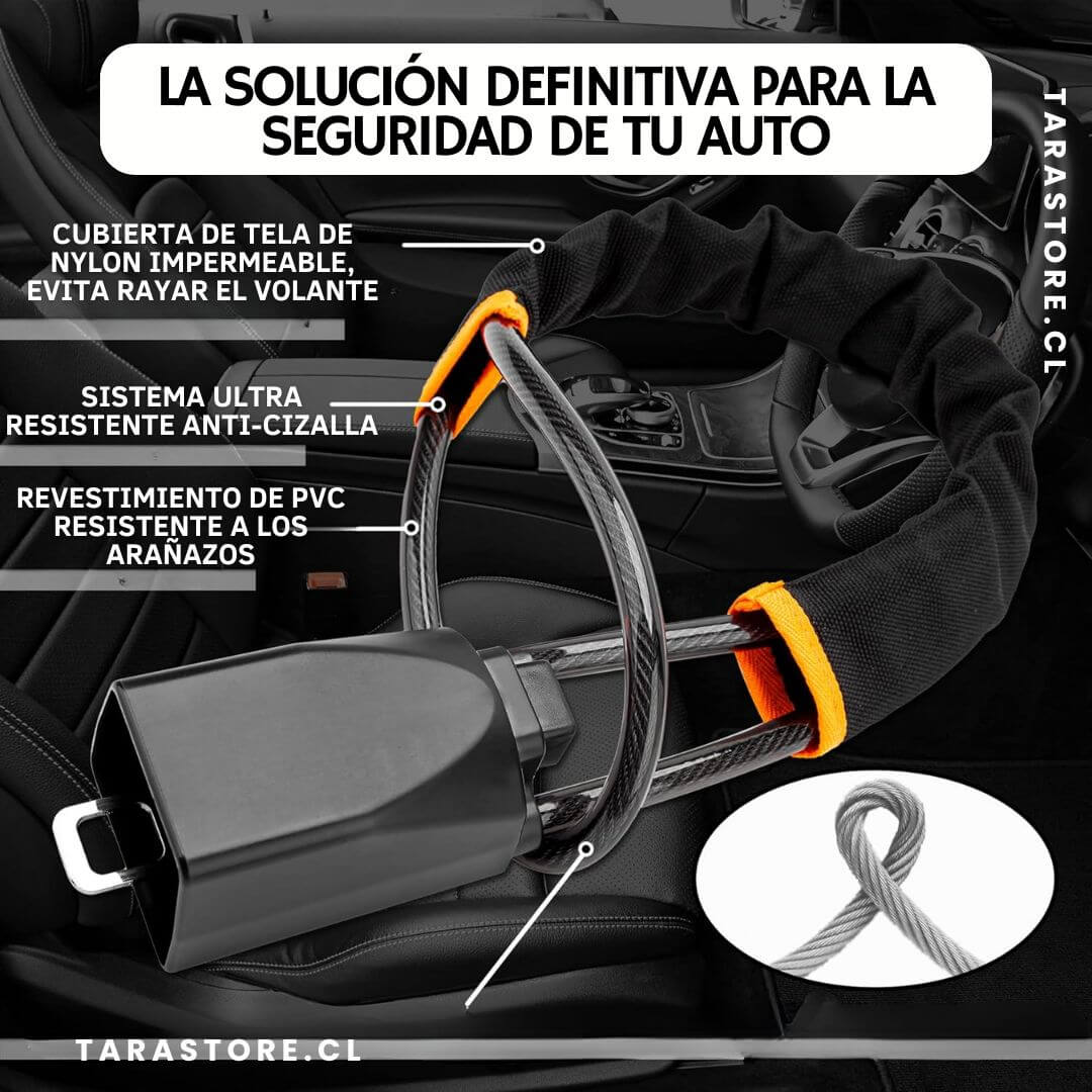 Tranca Volante con Bloqueo de Cable