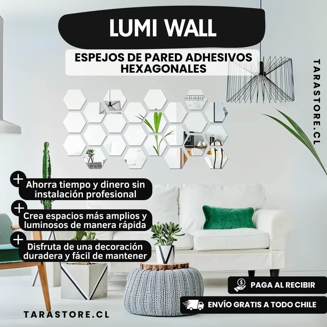 Espejos Decorativos Hexagonales