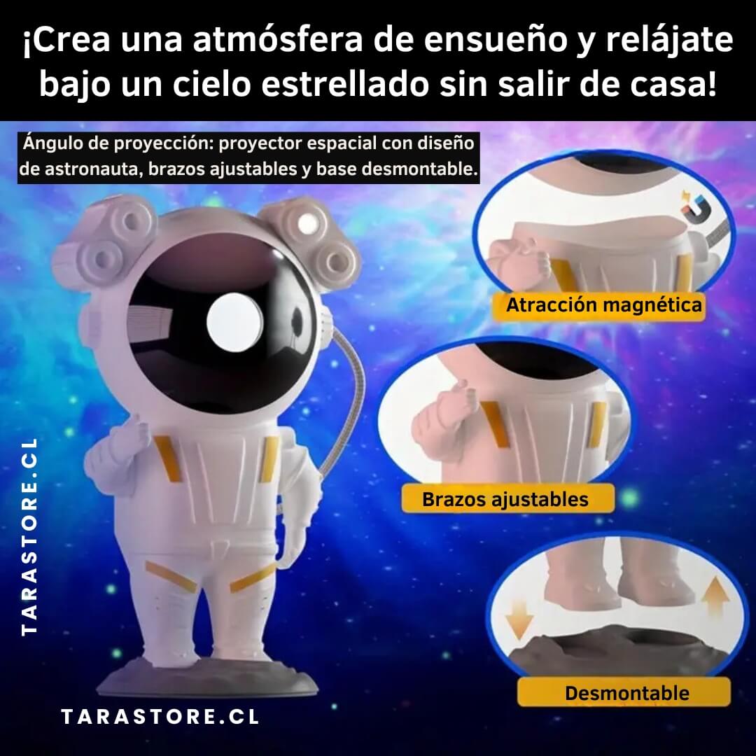 Proyector Astronauta Galaxia Parlante Bluetooth