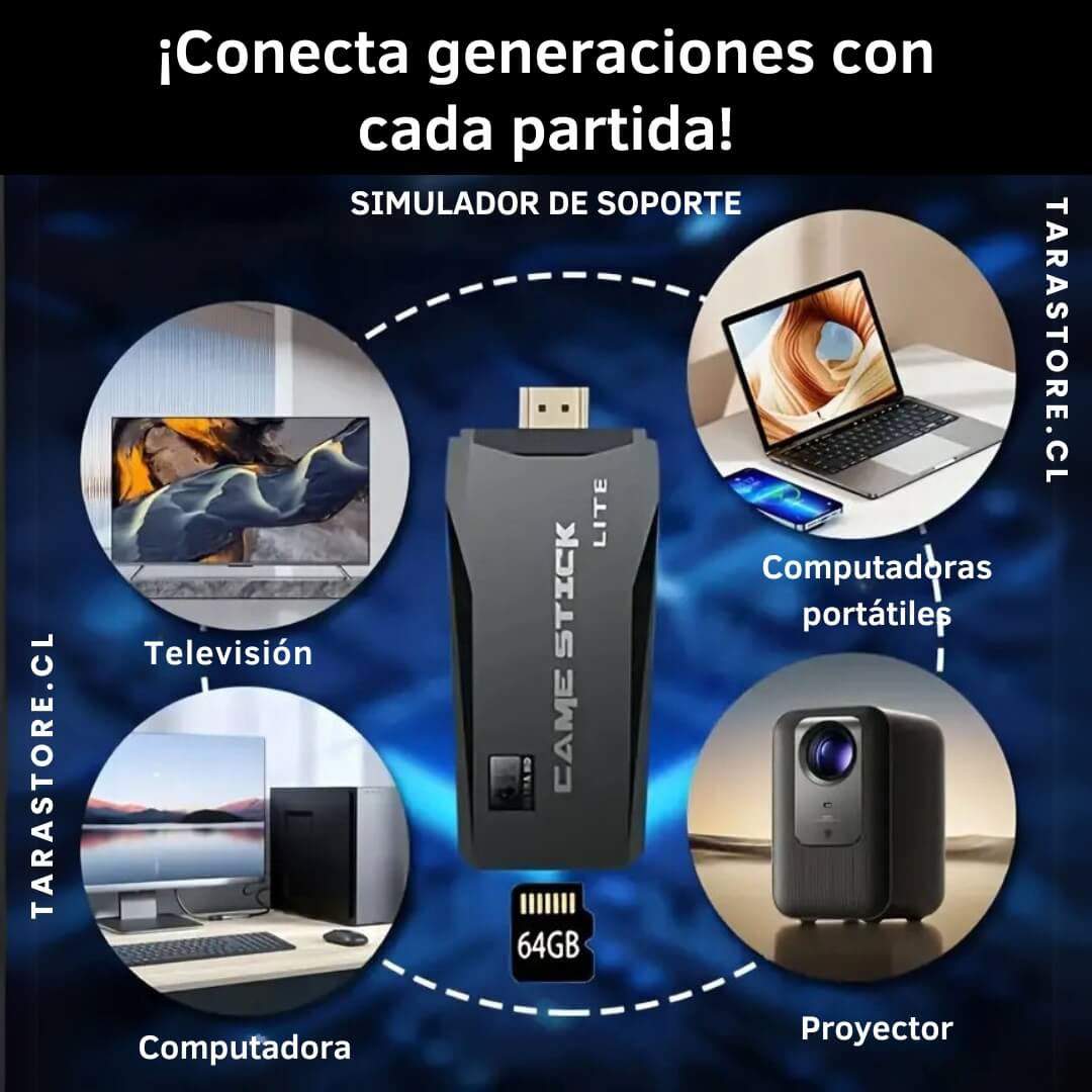 Consola De Videojuego Game Stick +10.000 juegos