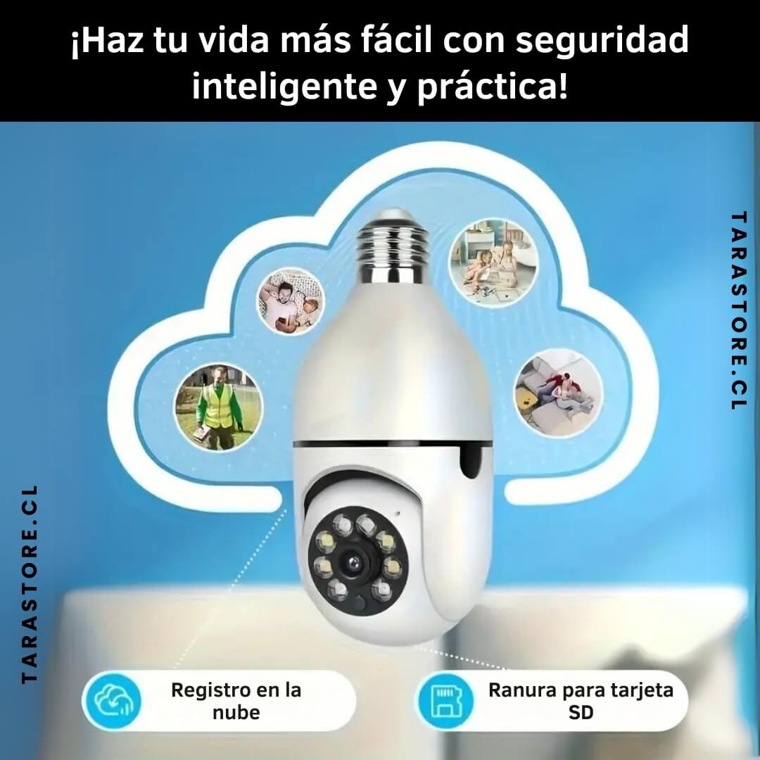 Camara Foco De Seguridad Hd Panoramica