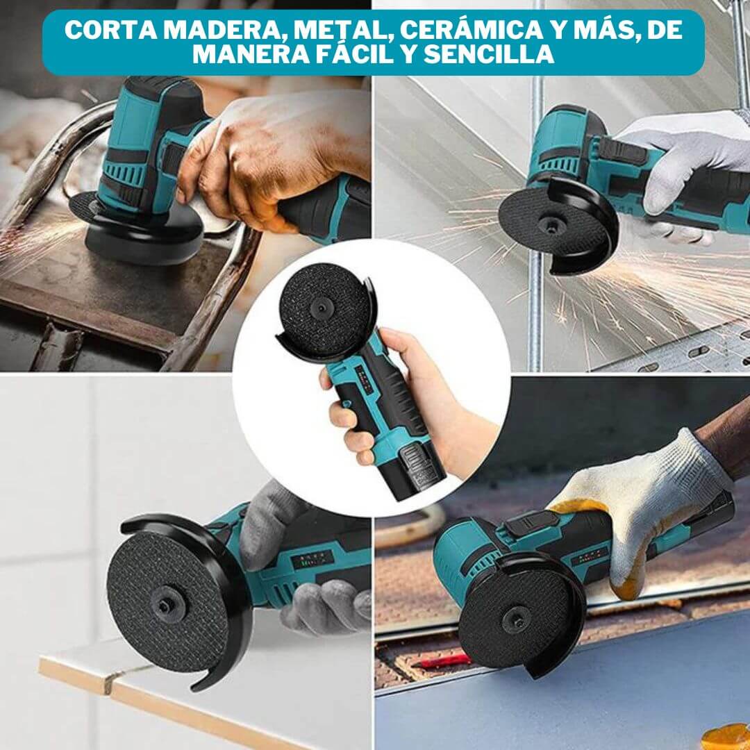 PROGRIND - MINI AMOLADORA ANGULAR INALÁMBRICA
