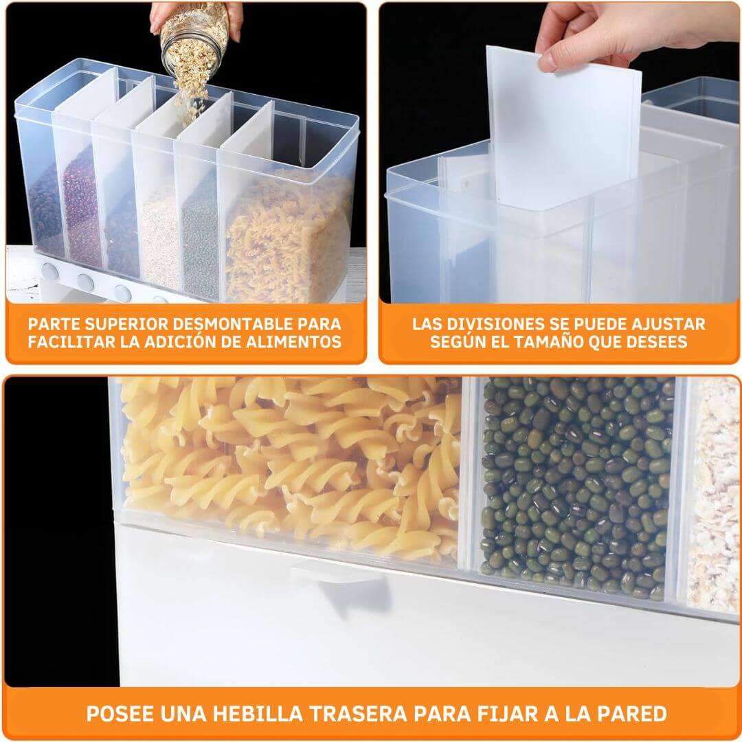 DISPENSER PRO - Dispensador de Alimentos Automático + Recipiente 🎁