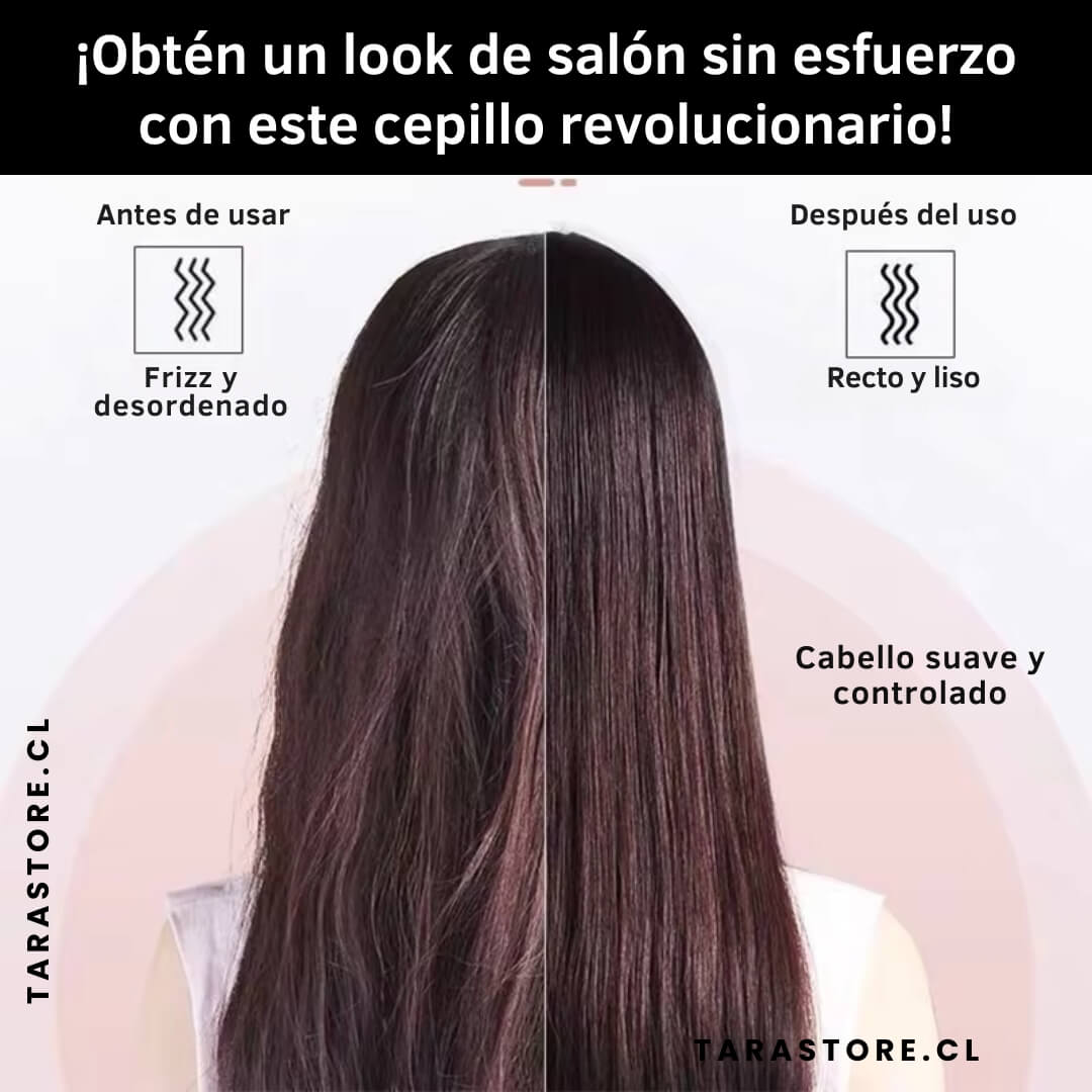 Cepillo Alisador 3 en 1 De Cabello Profesional