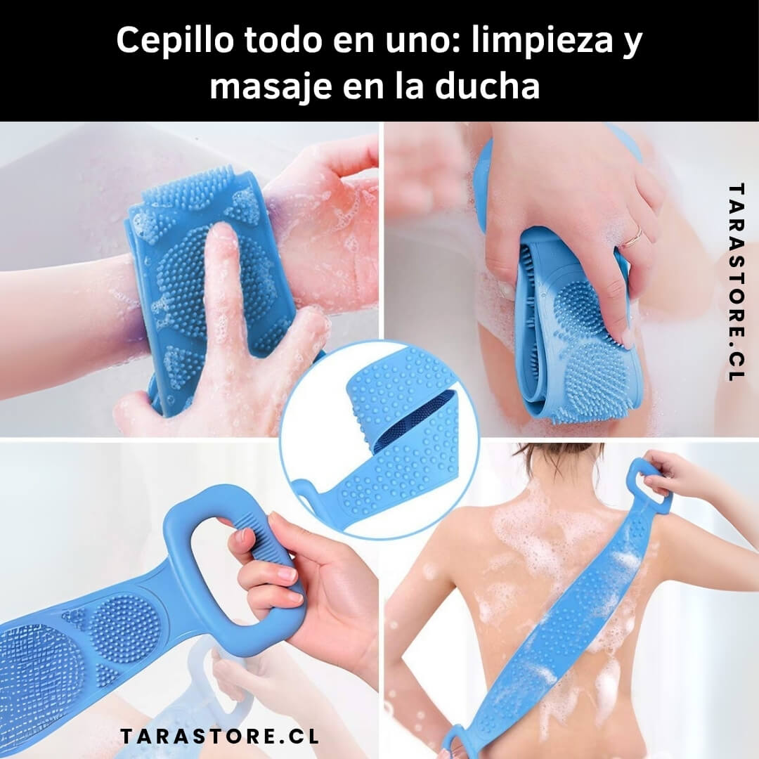 Cepillo de Ducha Exfoliante Masaje Corporal