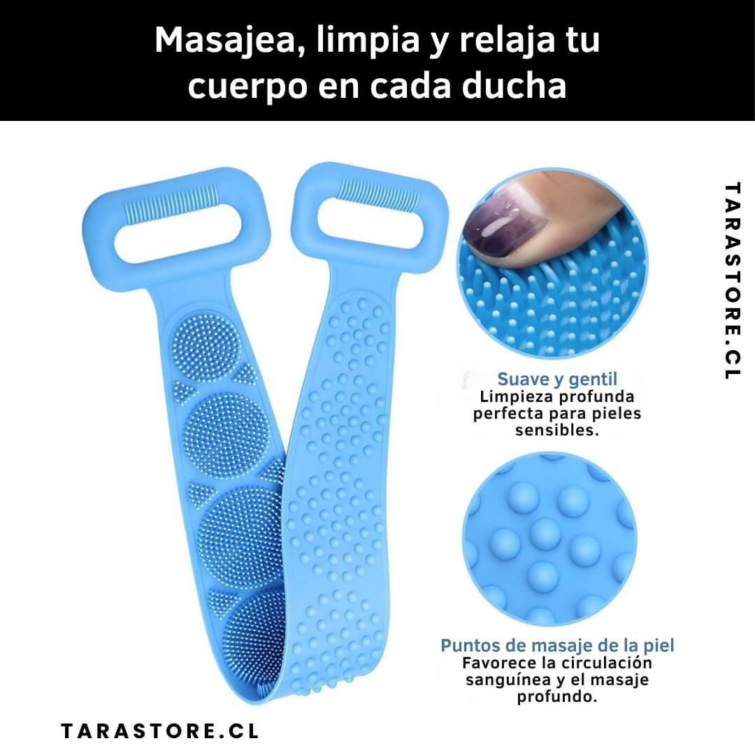 Cepillo de Ducha Exfoliante Masaje Corporal