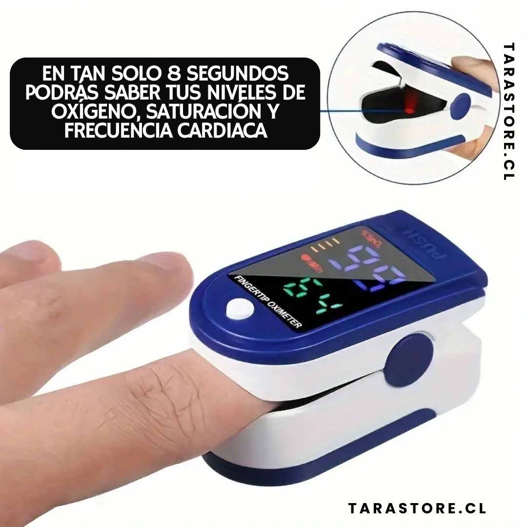 Oxímetro Saturómetro y Pulsómetro
