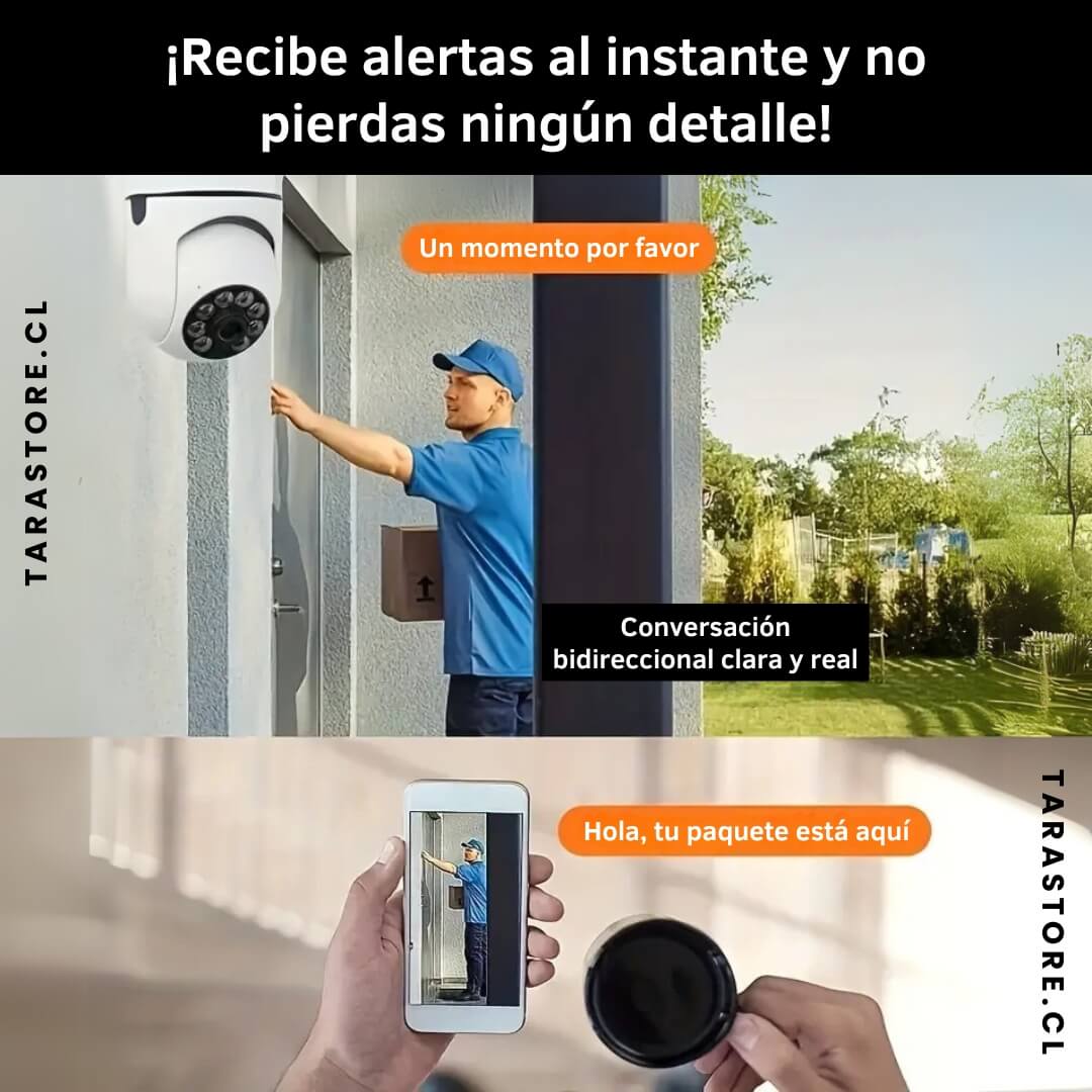 Camara Foco De Seguridad Hd Panoramica