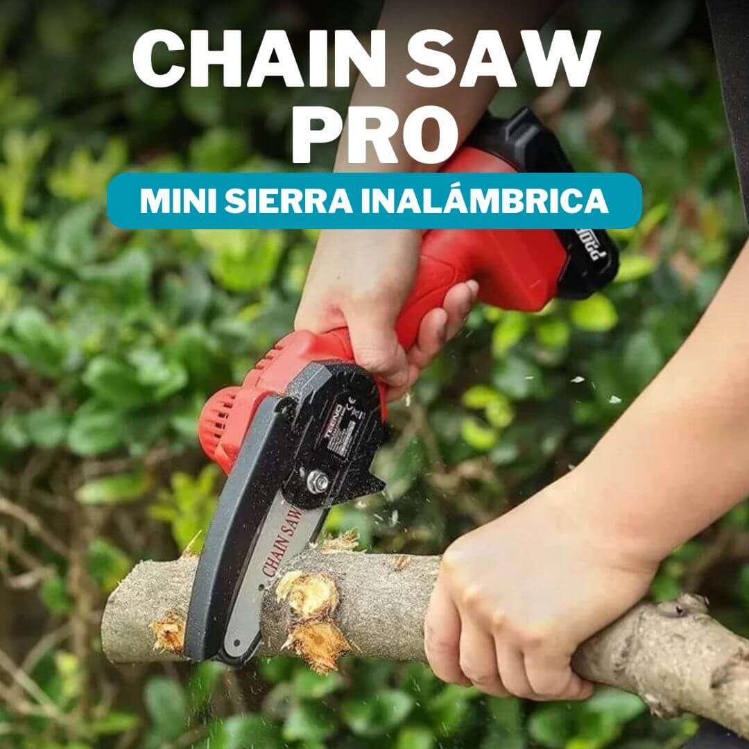 CHAIN SAW - Mini Sierra Inalámbrica