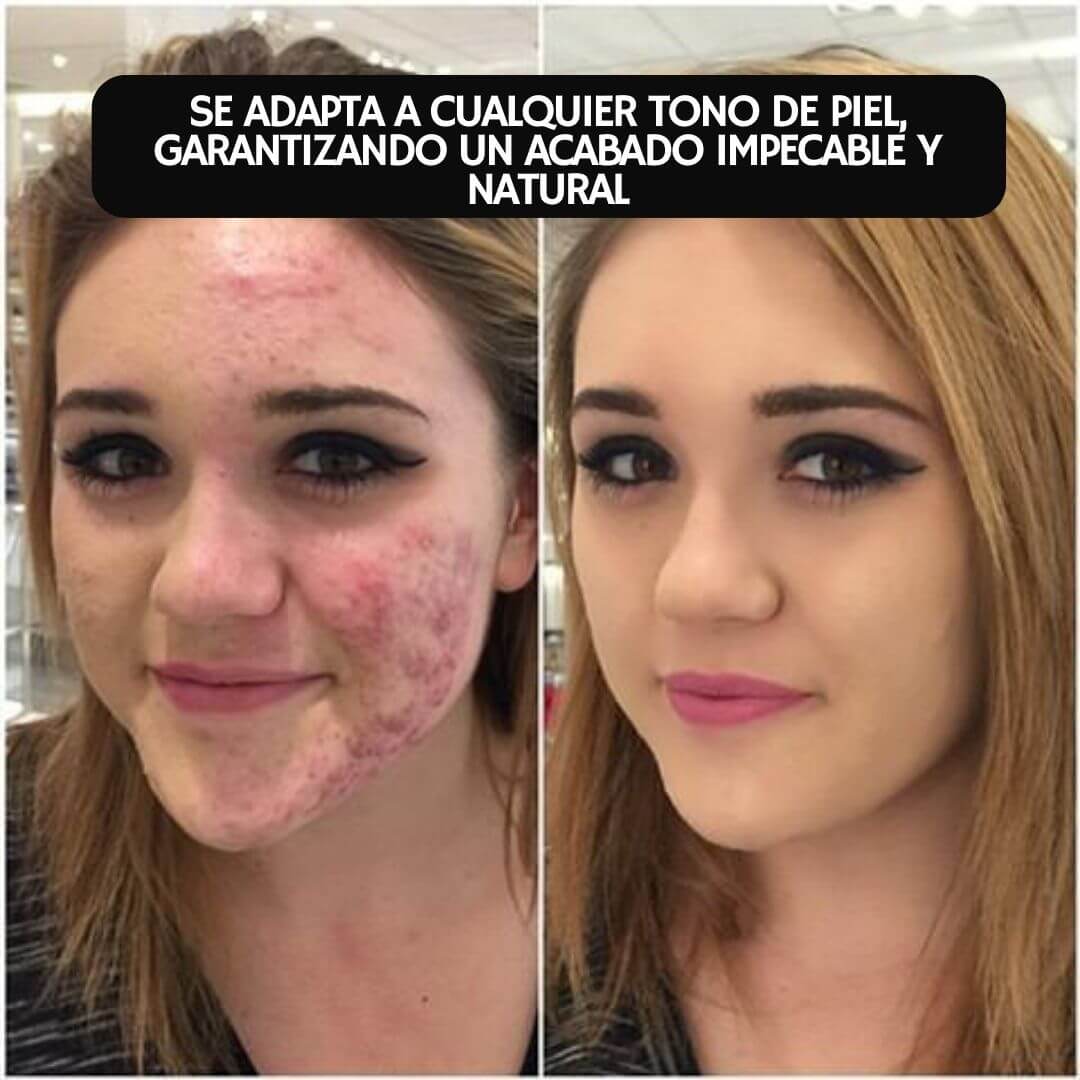 Base Angeala Premium Vitamina C y SPF 50 Natural