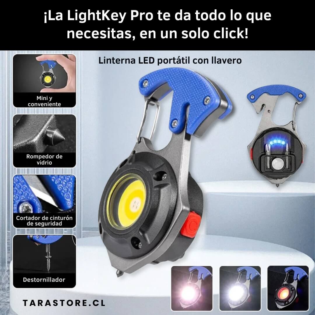 Mini Llavero Linterna 6 en 1
