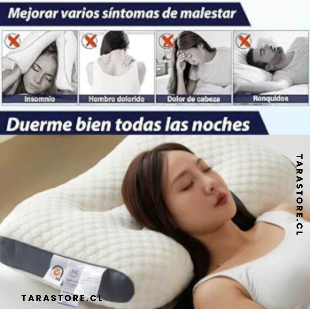 Almohada Ortopédica Cervical - Alivia el dolor