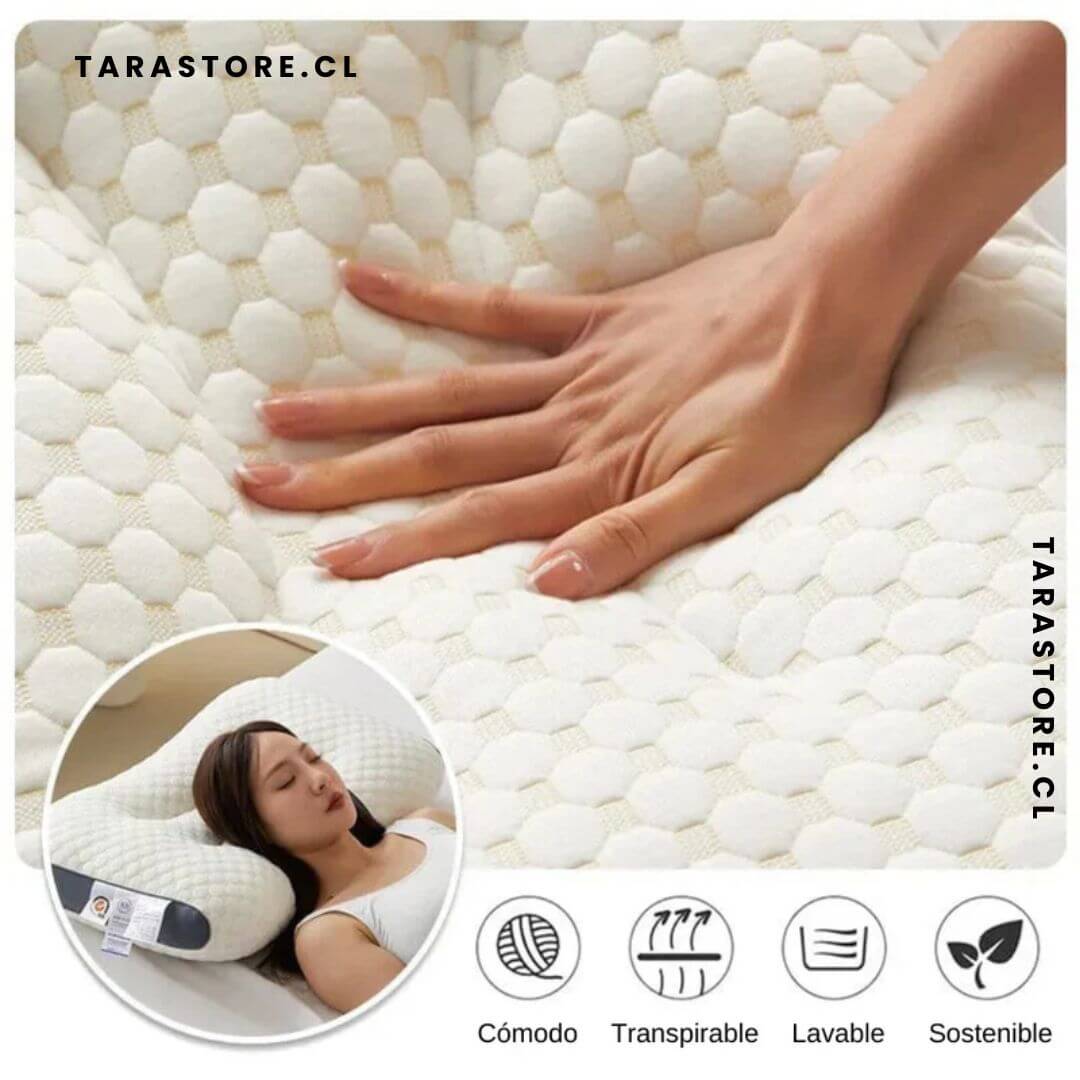 Almohada Ortopédica Cervical - Alivia el dolor