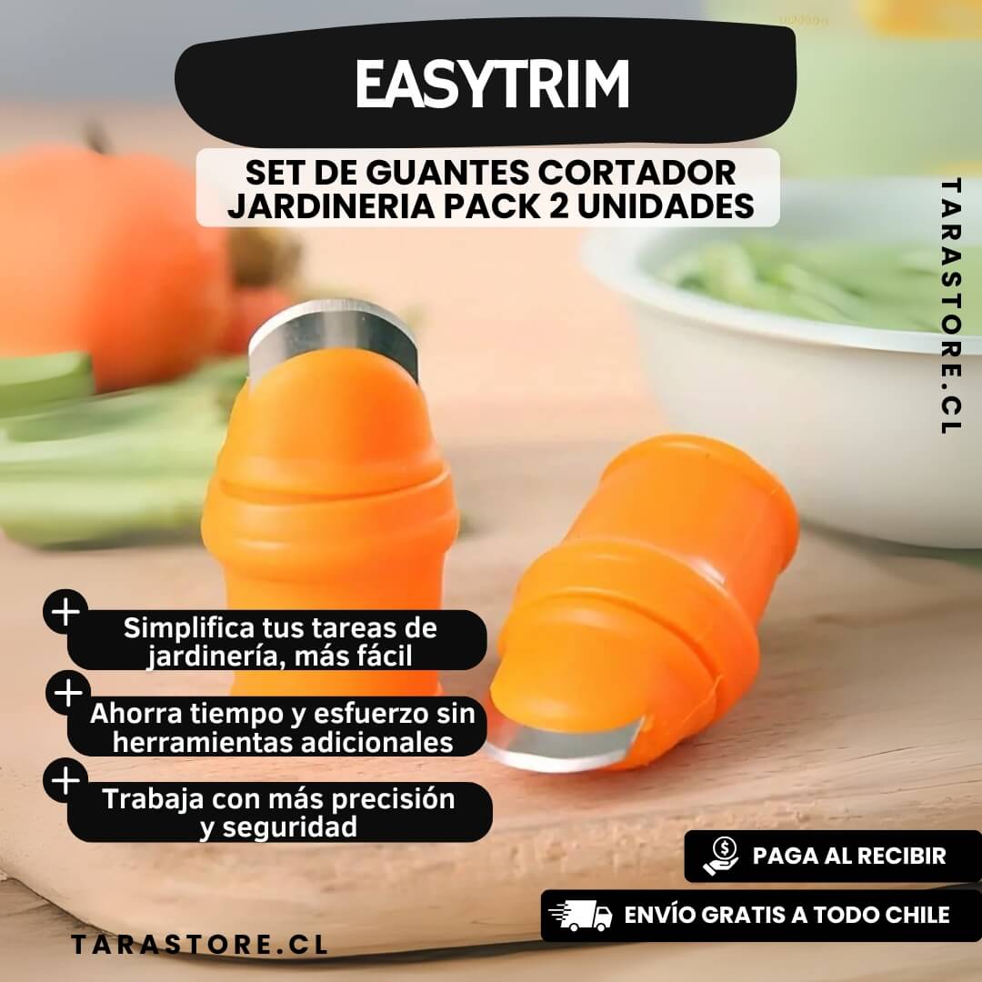 Set Guante Cortador De Jardin Pack 2 Unidades
