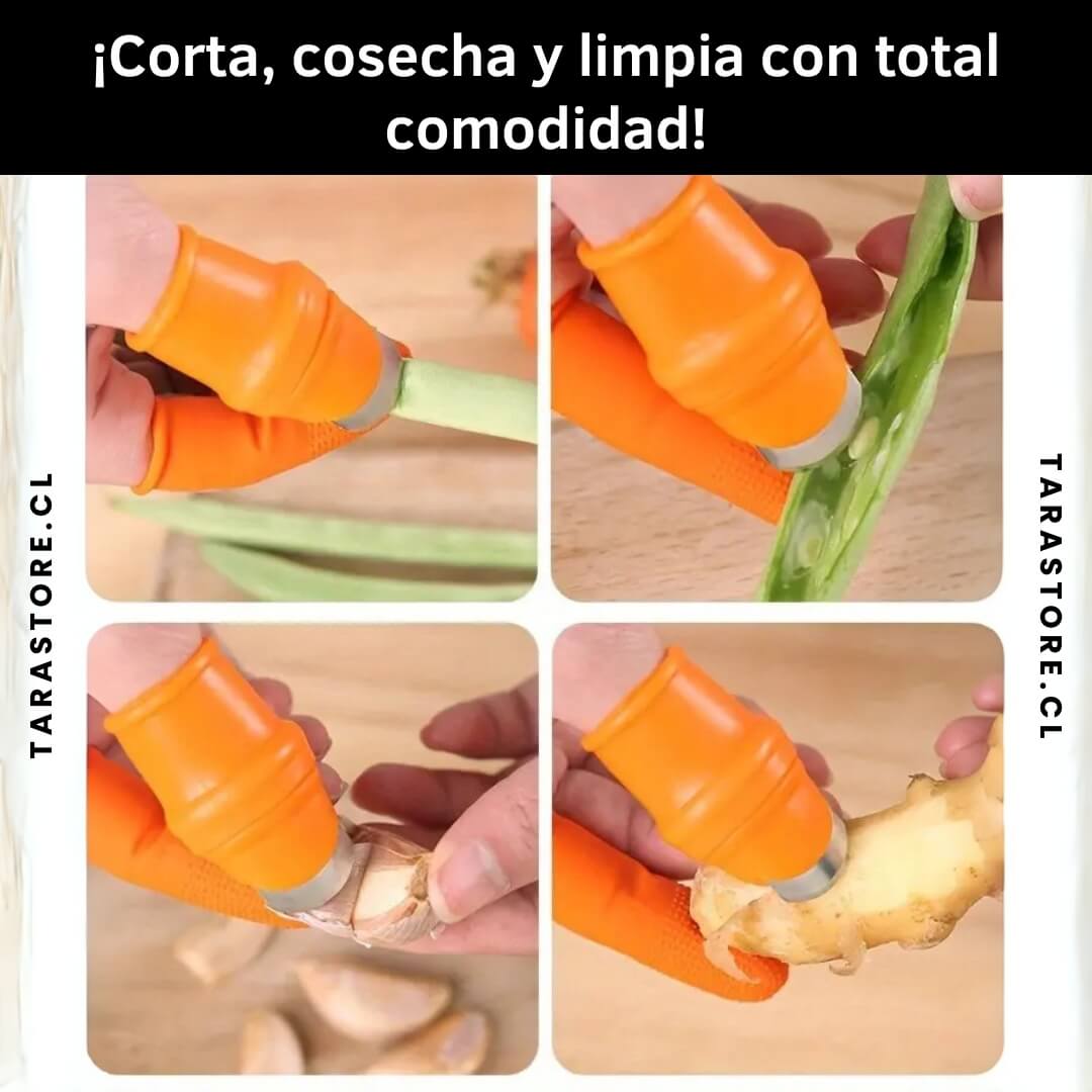 Set Guante Cortador De Jardin Pack 2 Unidades