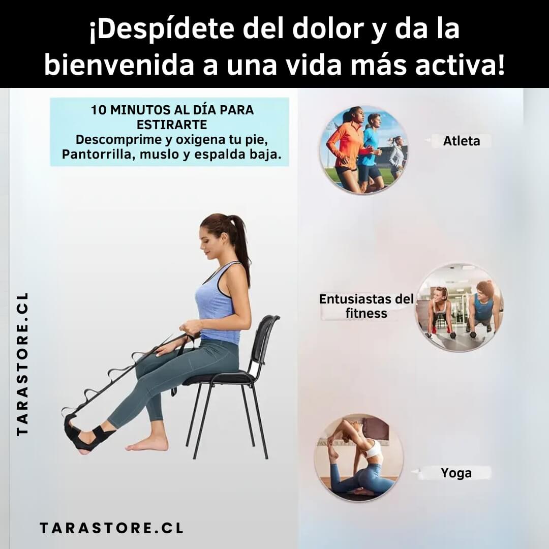 Correa de Estiramiento - Rehabilitación - Yoga