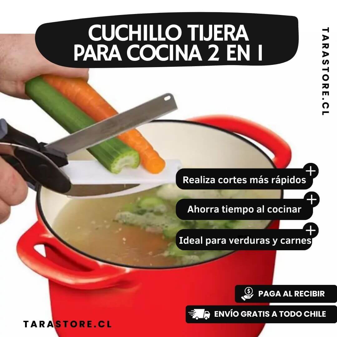 Cuchillo Tijera Cortador Inteligente