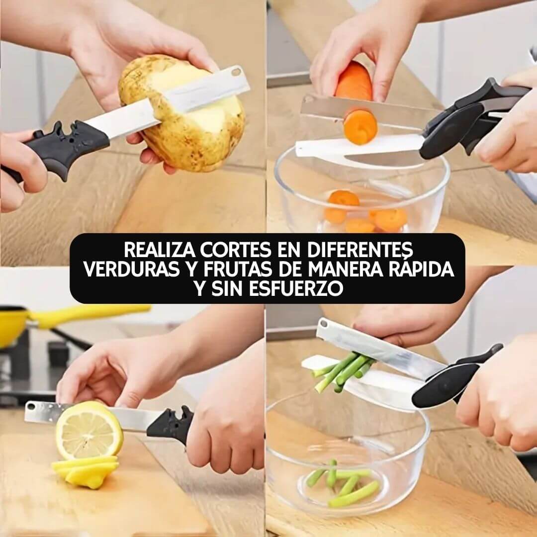 Cuchillo Tijera Cortador Inteligente
