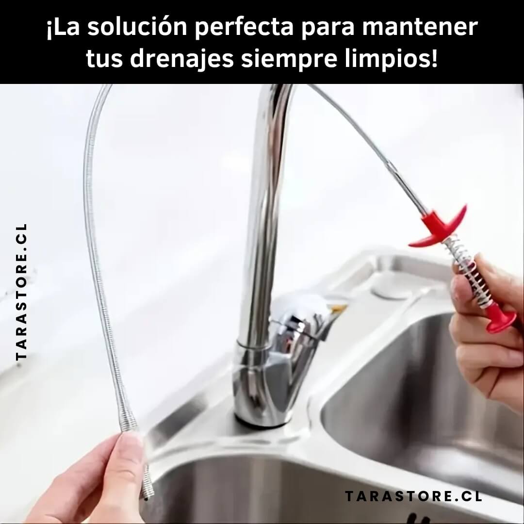 Pinza Destapa Cañerias Pack 2 Unidades