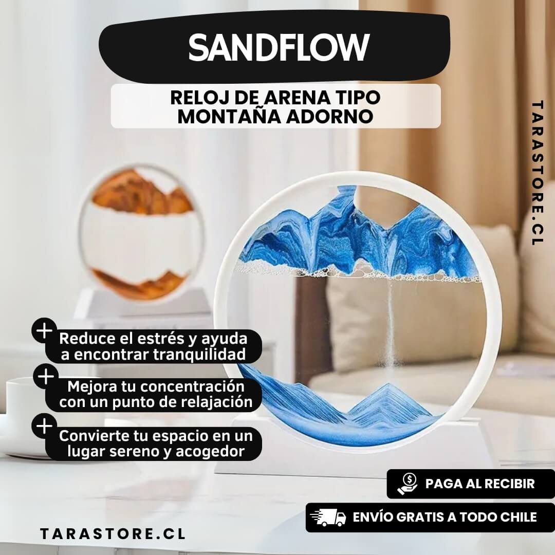 Reloj De Arena Forma Montaña Adorno