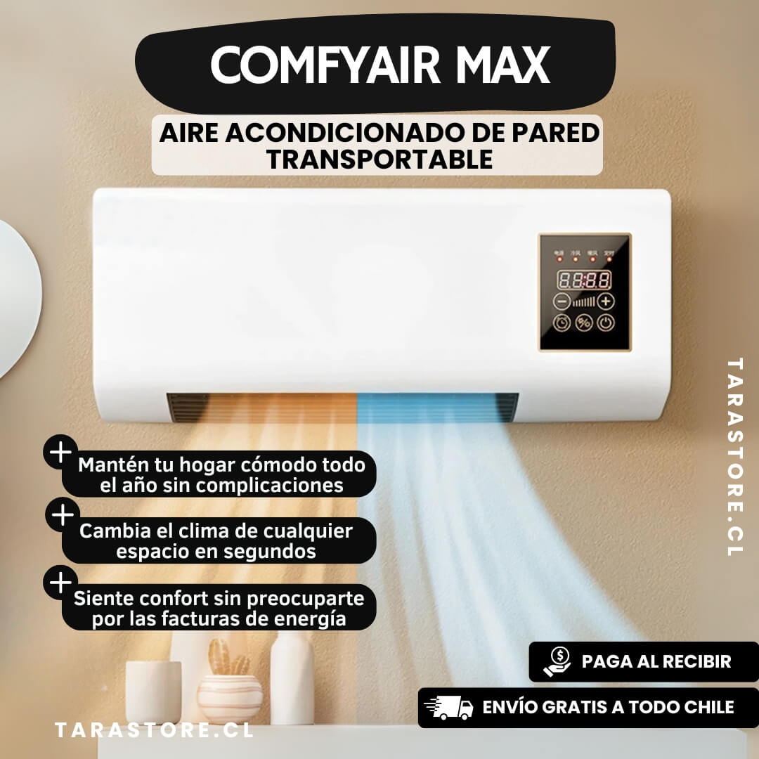 Ventilador Tipo Aire Acondicionado Fácil de Usar - Para Calor y Frío