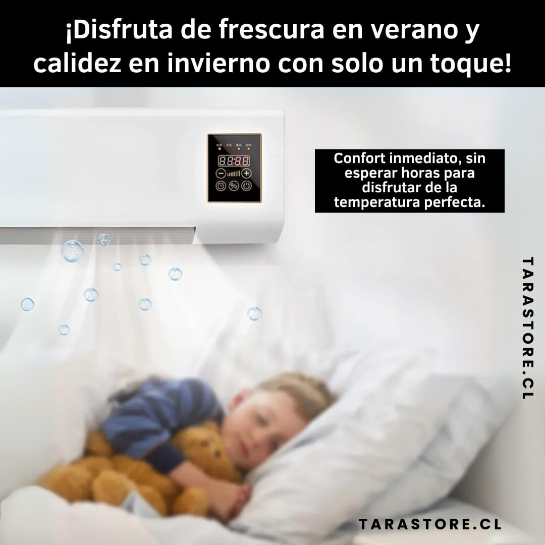 Ventilador Tipo Aire Acondicionado Fácil de Usar - Para Calor y Frío