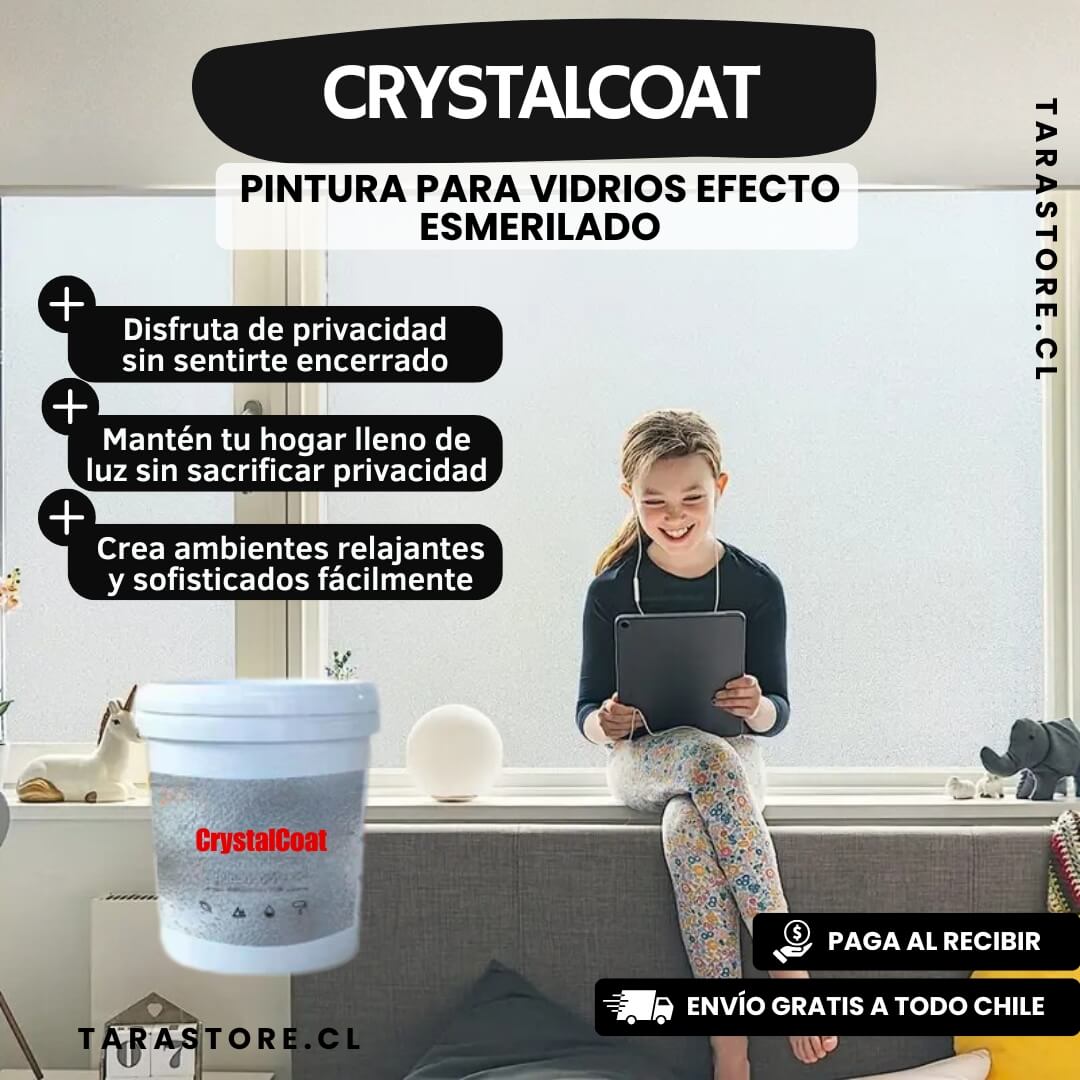 Pintura Para Vidrios Efecto Esmerilado