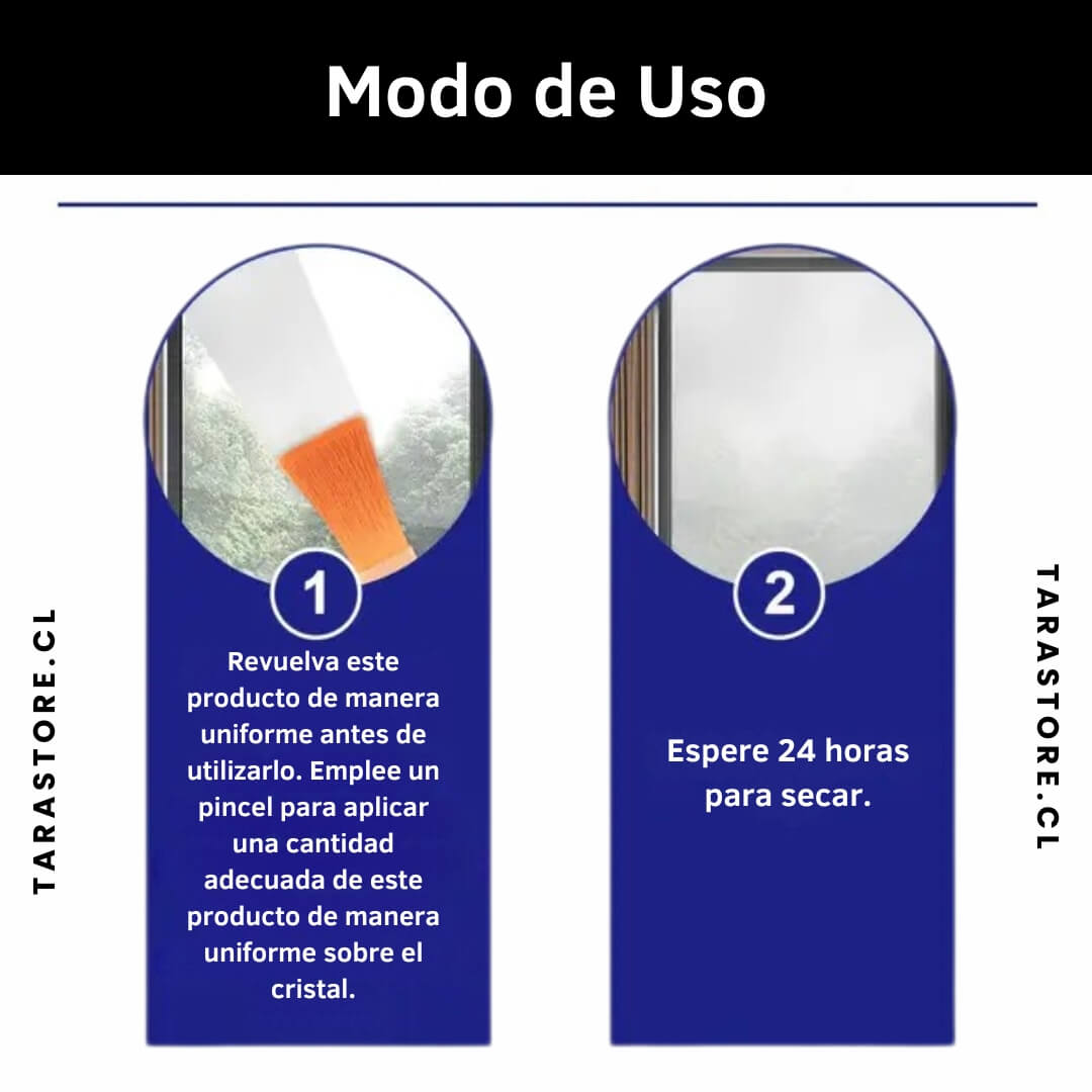 Pintura Para Vidrios Efecto Esmerilado