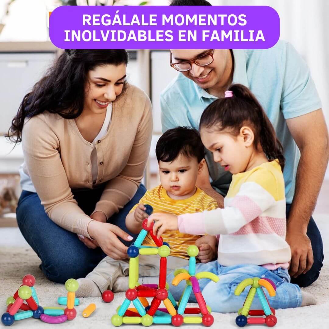 Magnetic Sticks - Juego didáctico 36 Piezas