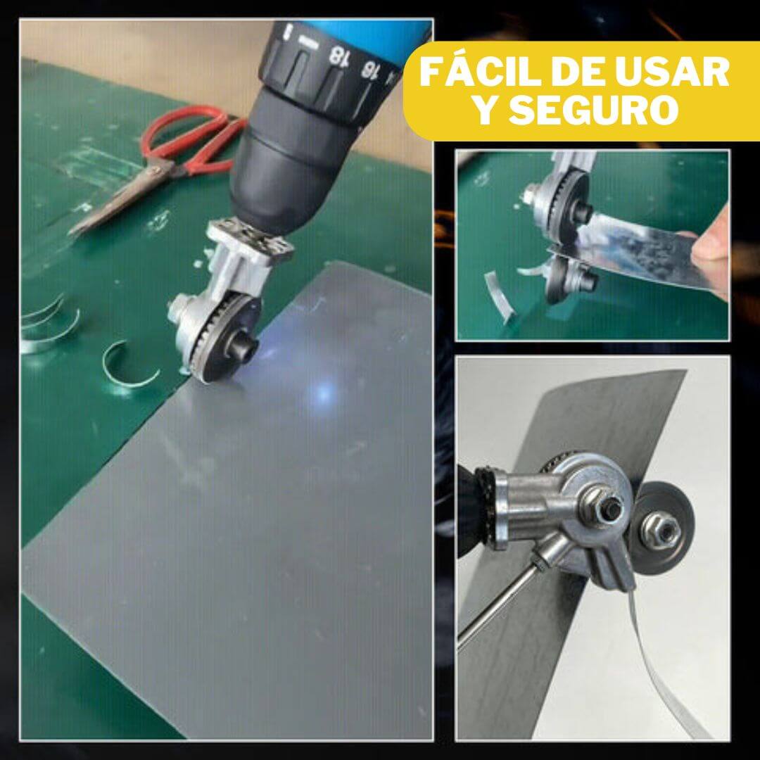 DrillShear - CORTADOR DE PLACAS PARA TALADRO