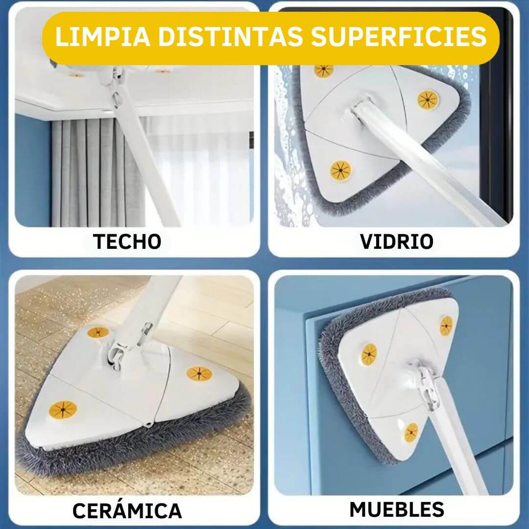 PowerGrip - Mopa Triangular 360