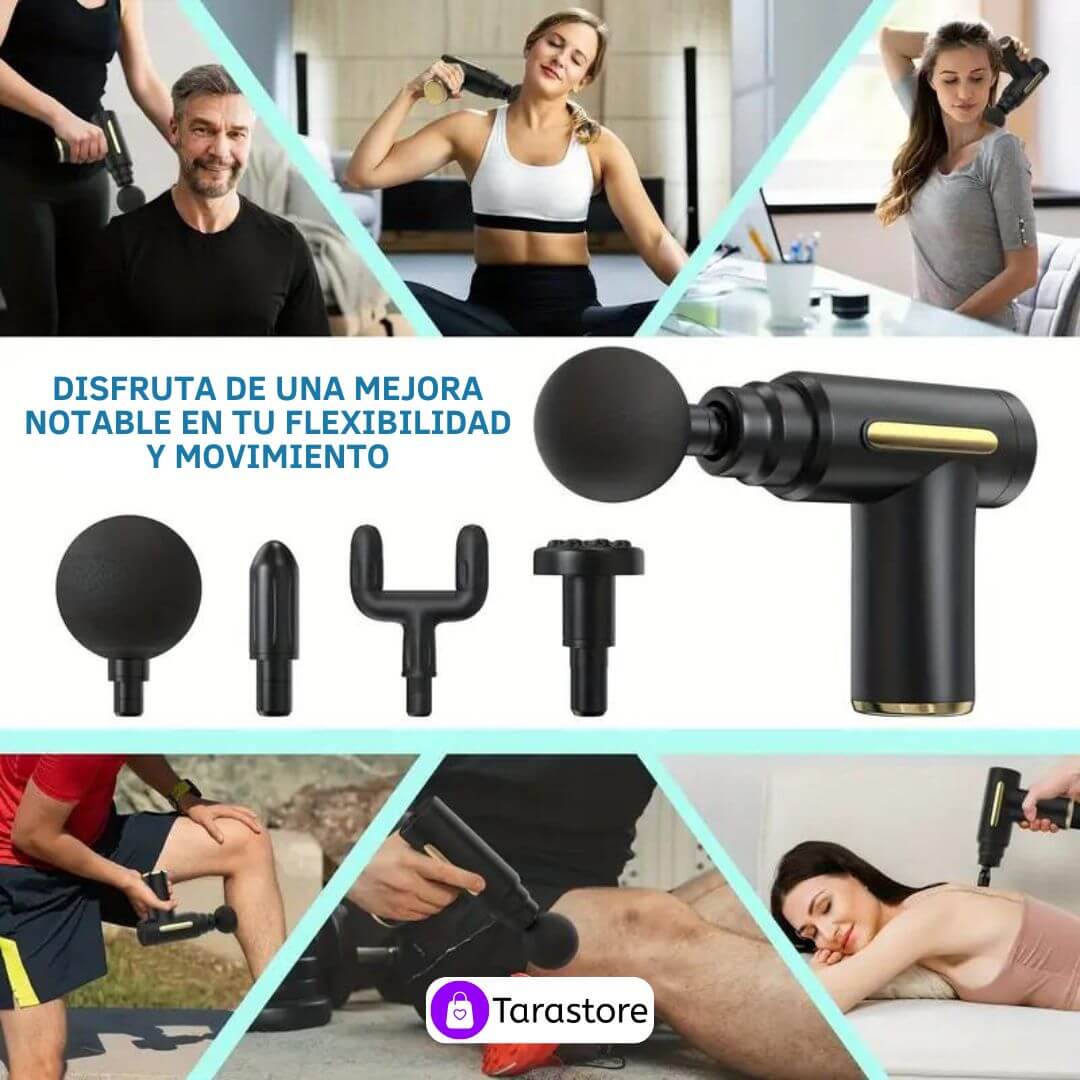 SmoothFlex - Masajeador para dolores musculares y celulitis