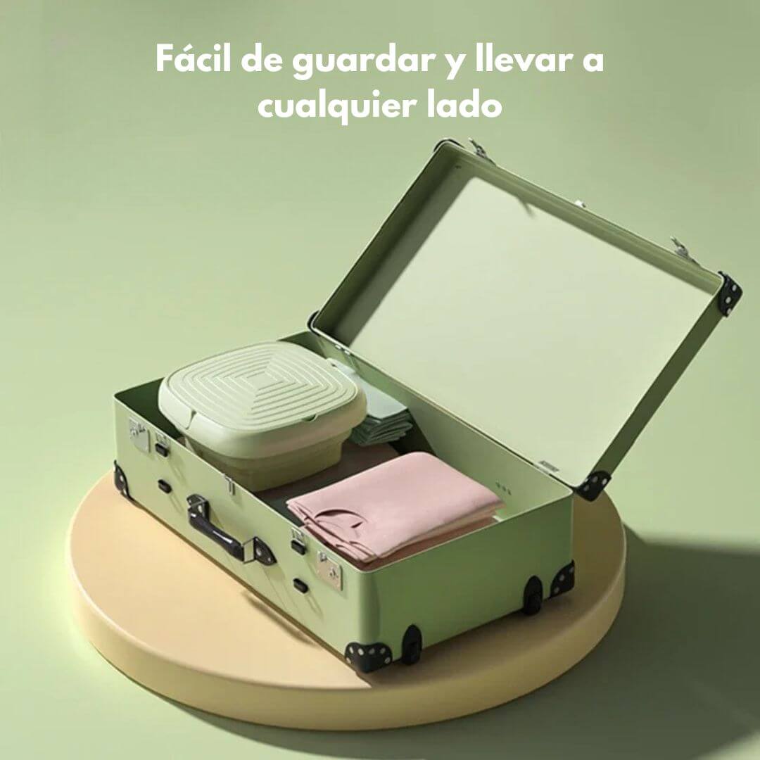 TinyWash PRO - MINI LAVADORA PORTATIL PLEGABLE