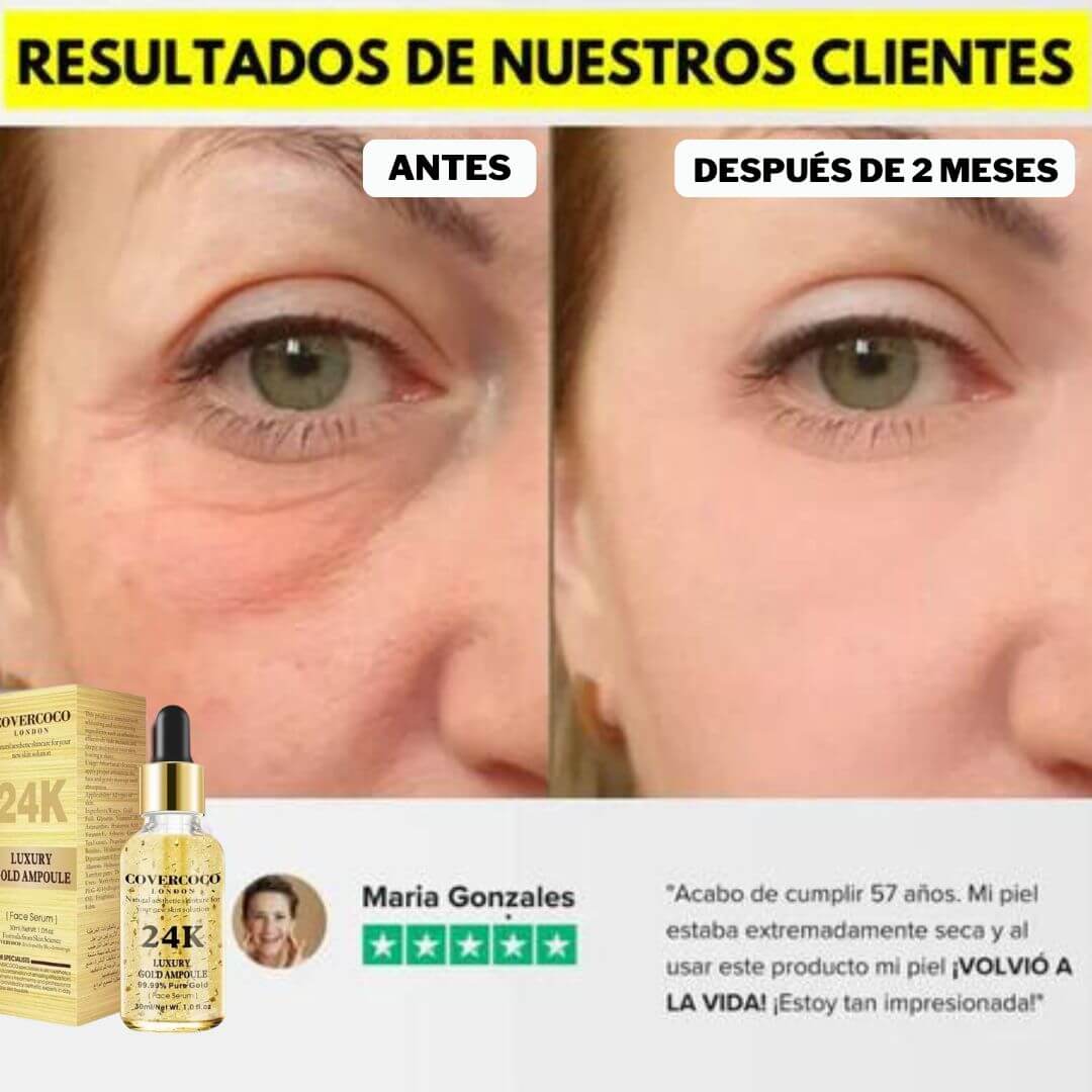 SERUM 24K™ GOLD ANTIEDAD y ENVEJECIMIENTO
