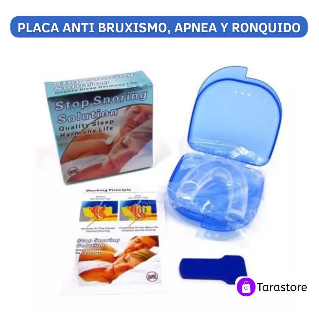 Placa Anti Bruxismo, Apnea Y Ronquido