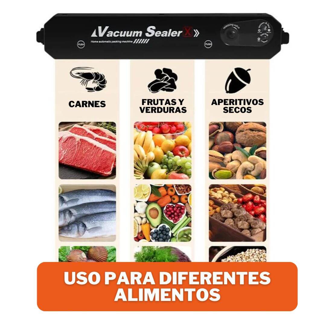 Sellador al vacío Vacumm SealerPro™ + Bolsas