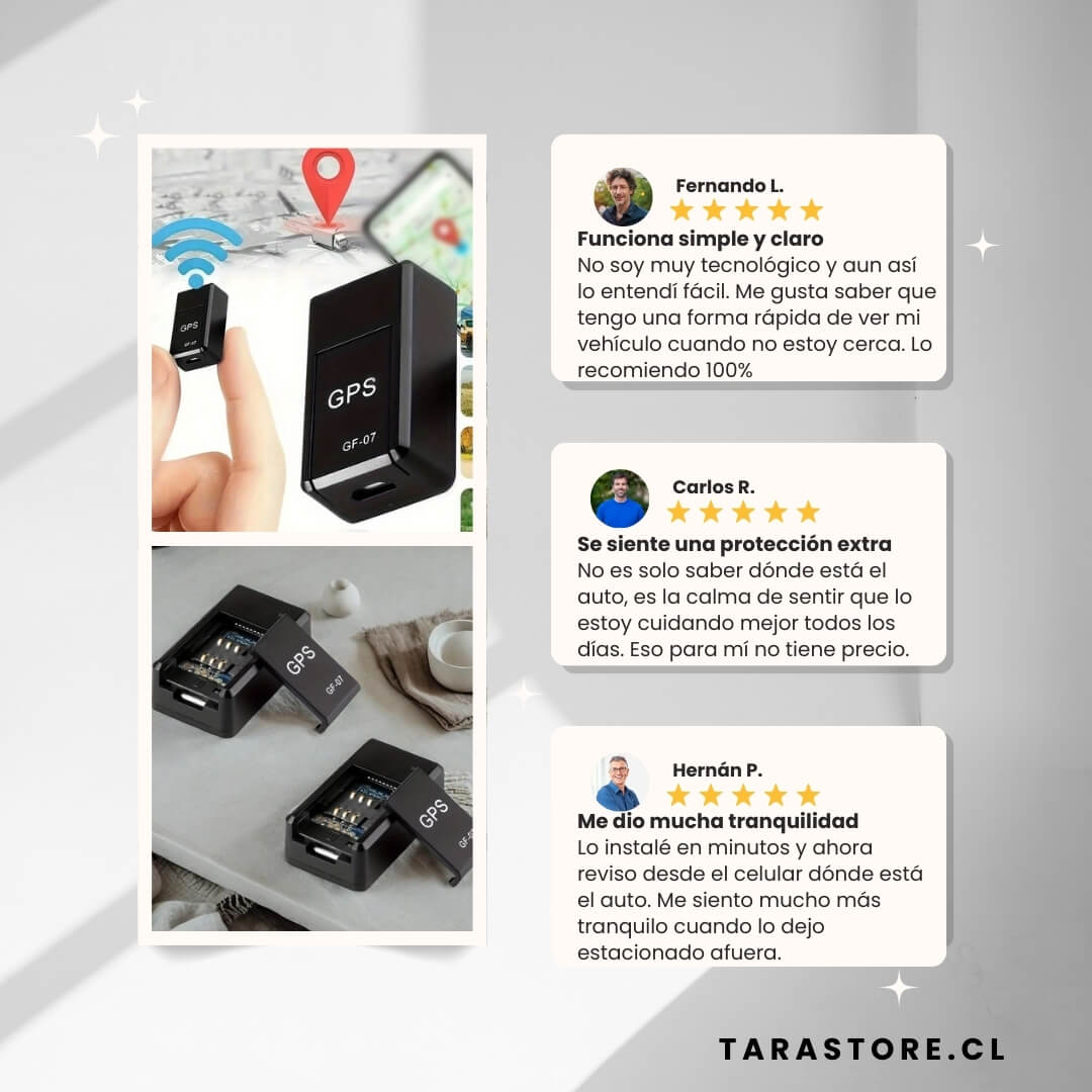Rastreador GPS Profesional - Proteja su vehículo 24/7