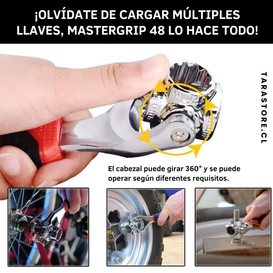 Llave De Mano Gasfitería 48 en 1