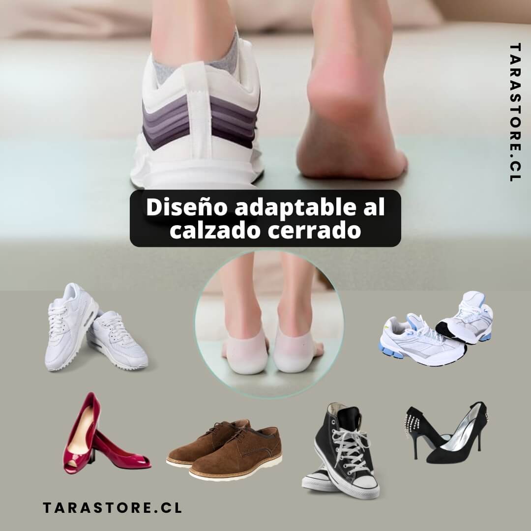 Plantillas Talón | Alivia el dolor, protege tus pies y camina con total comodidad