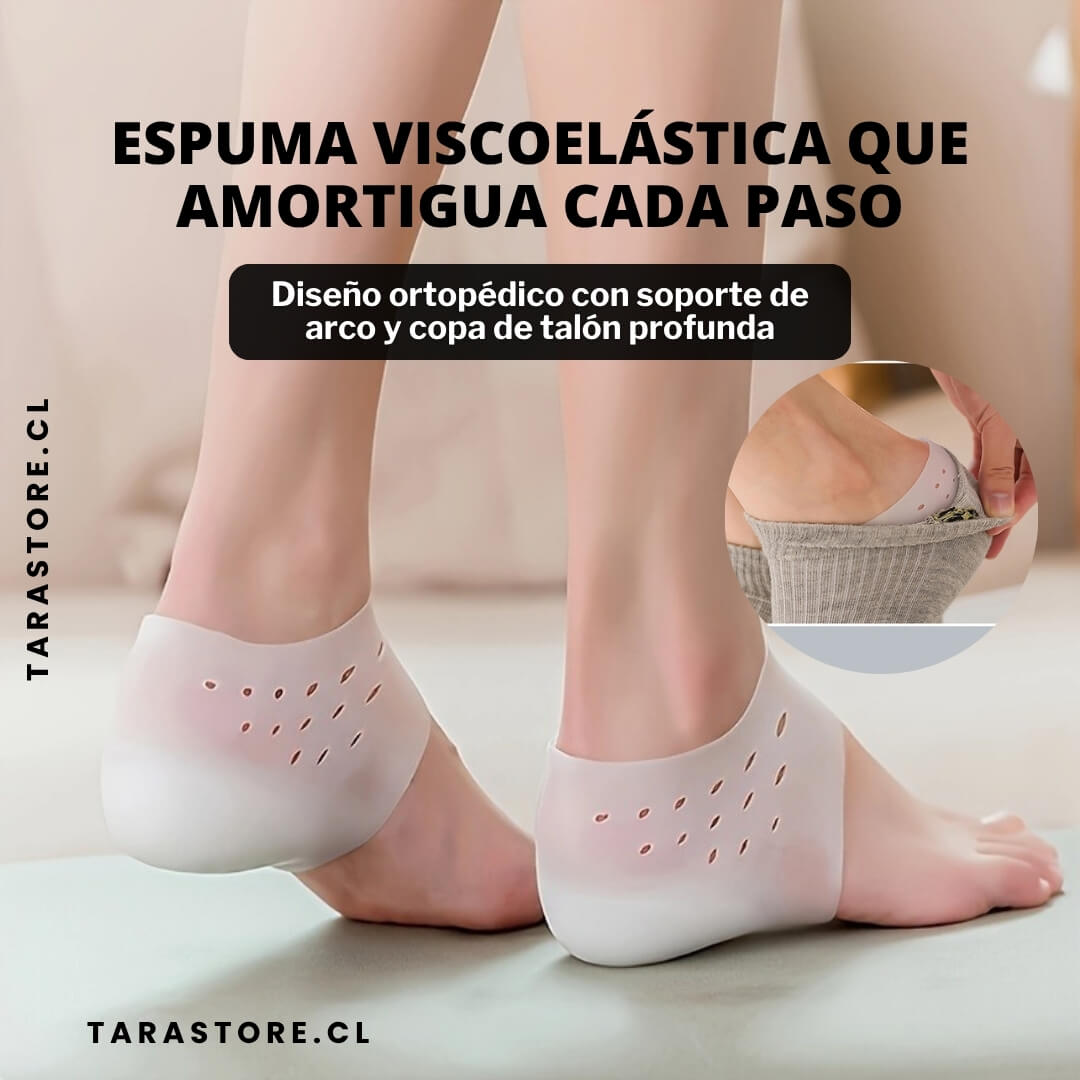 Plantillas Talón | Alivia el dolor, protege tus pies y camina con total comodidad